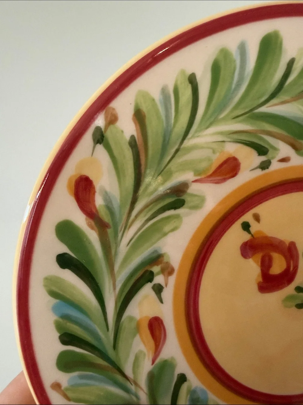 GAIL PITTMAN Southern Living at Home SIENA Hand Painted Trivet